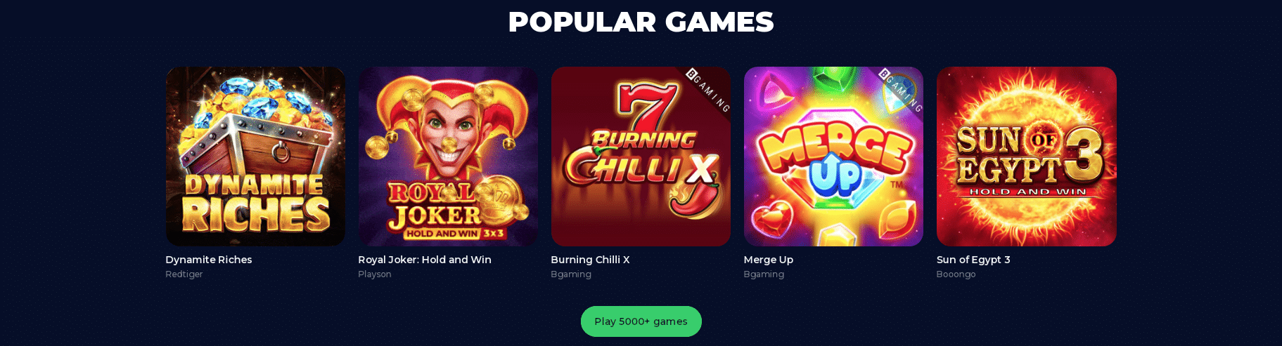 ninewin popular games
