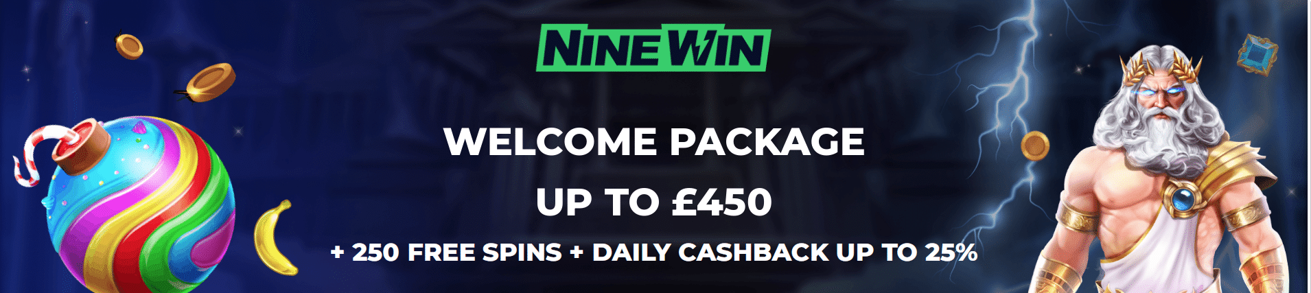 ninewin welcome bonus